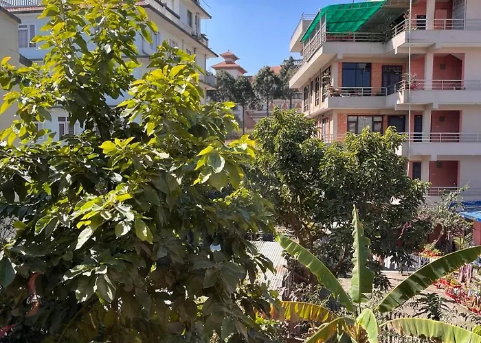 Sunny And Quiet In Boudha